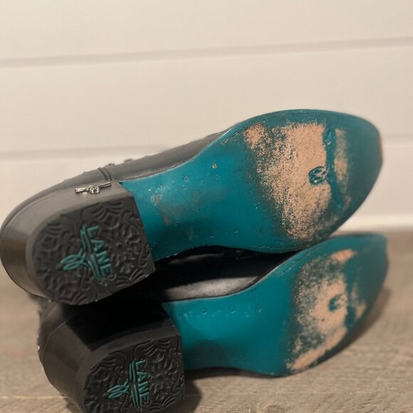 Lane Women's Old Glory Western Boots - Snip Toe Size 11 - Picture 3 of 6